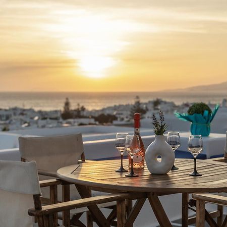 Callisti Mykonos Town With Pool View And Calypso Upper Floor With Sea View 外观 照片