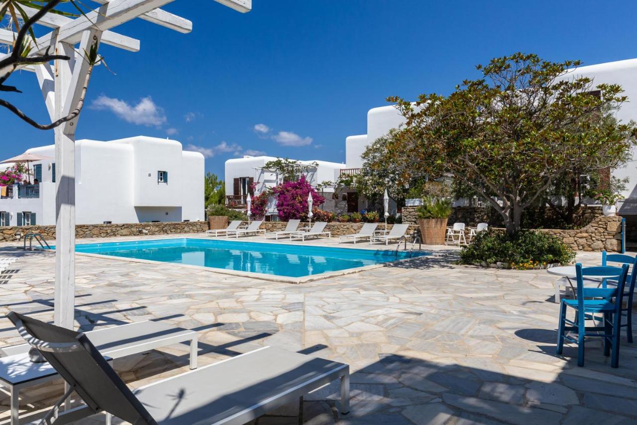 Callisti Mykonos Town With Pool View And Calypso Upper Floor With Sea View 外观 照片