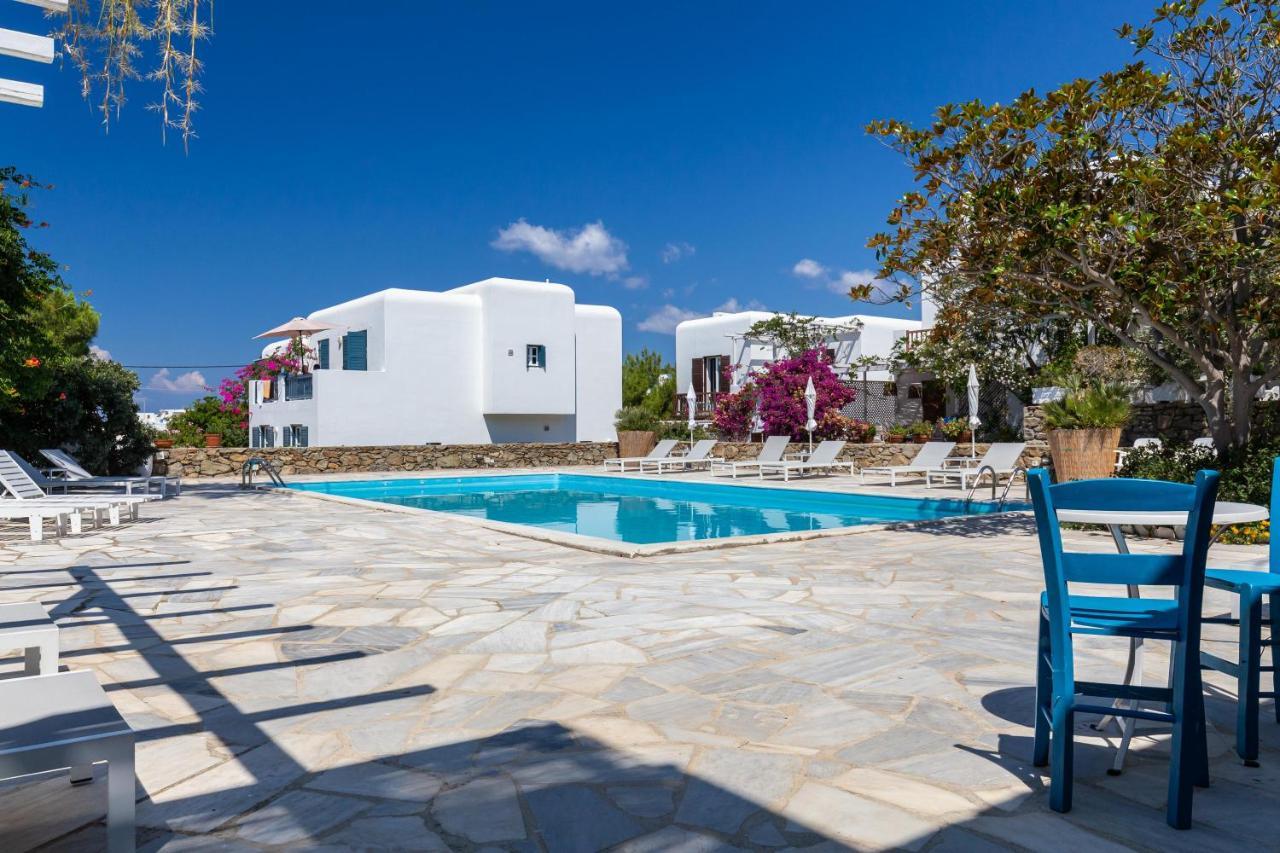 Callisti Mykonos Town With Pool View And Calypso Upper Floor With Sea View 外观 照片