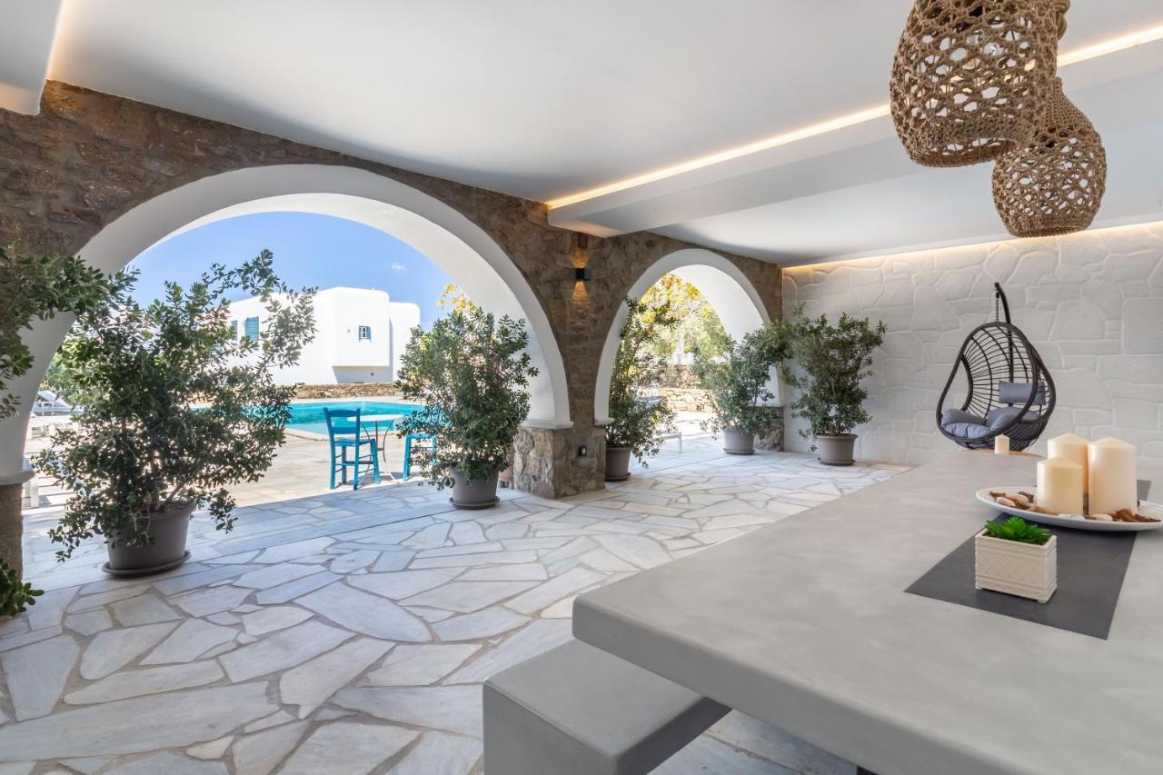Callisti Mykonos Town With Pool View And Calypso Upper Floor With Sea View 外观 照片