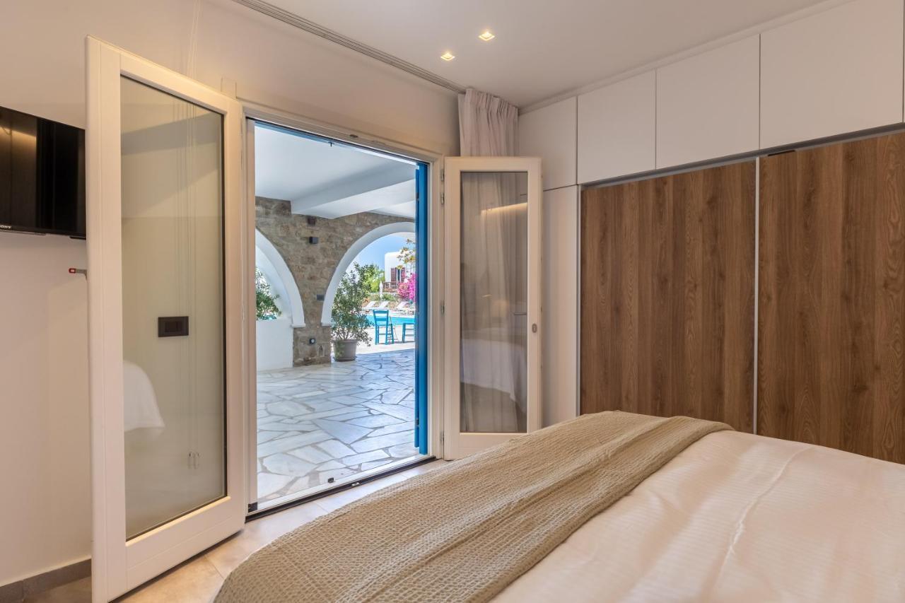Callisti Mykonos Town With Pool View And Calypso Upper Floor With Sea View 外观 照片