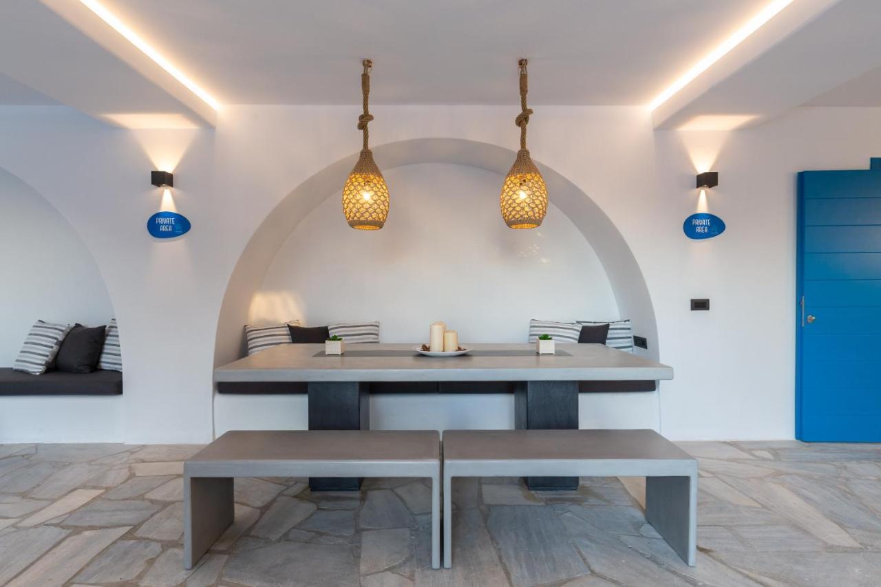 Callisti Mykonos Town With Pool View And Calypso Upper Floor With Sea View 外观 照片
